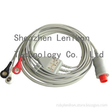 Bionet 3lead Snap ECG Cable